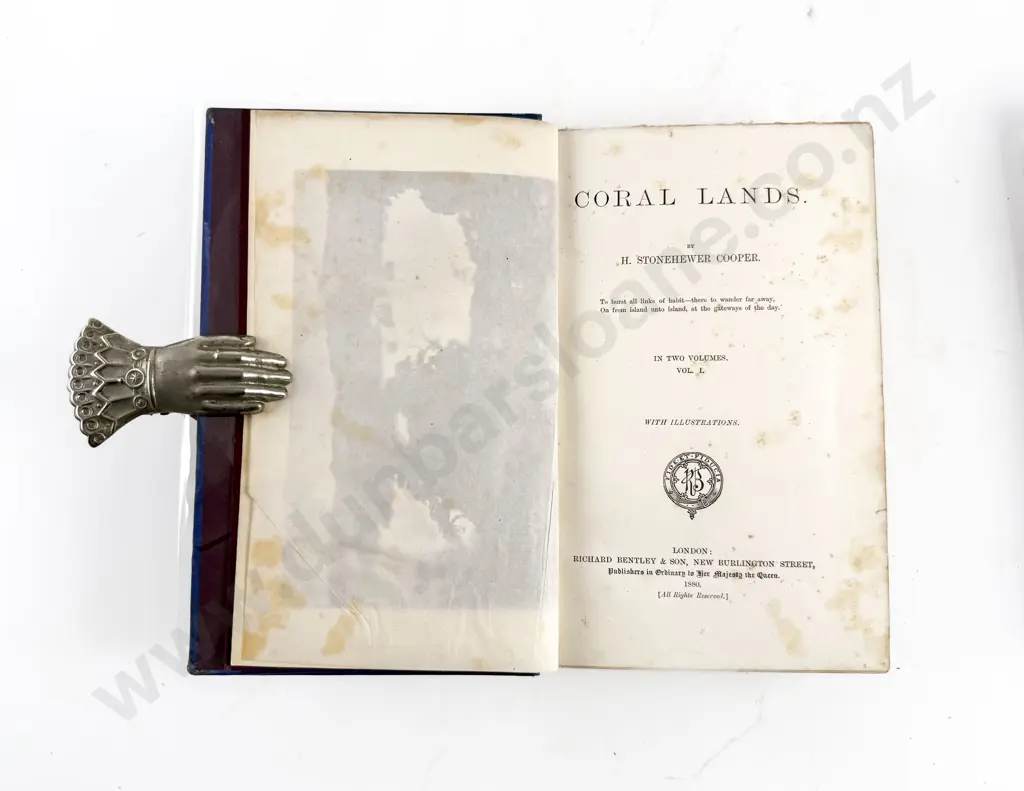 Cooper H Stonehewer - Coral Lands (2 Volumes) Image 1++