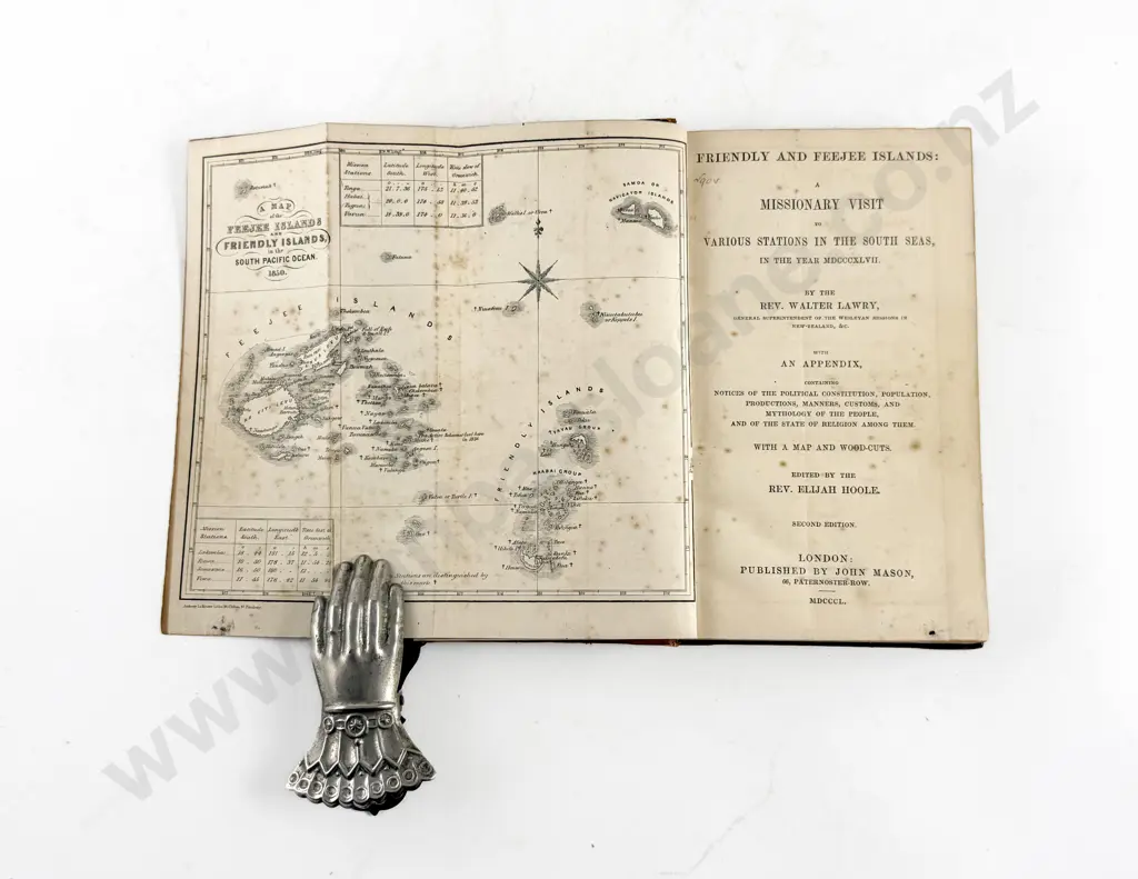Lawry Rev Walter - Friendly And Feejee Islands A Missionary Visit In The South Seas Image 1++