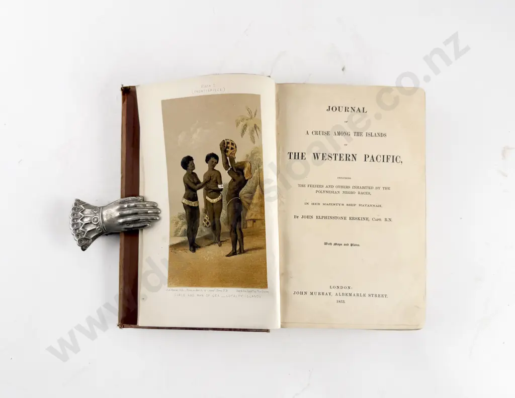 Erskine John Elphinstone - Journal Of A Cruise Among The Islands of The Western Pacific Image 1++