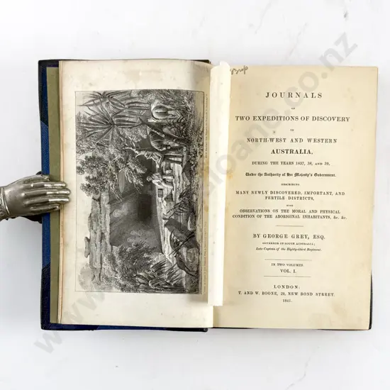 Grey George - Journals of Two Expeditions Of Discovery in North-West And Western Australia (2 Vols)