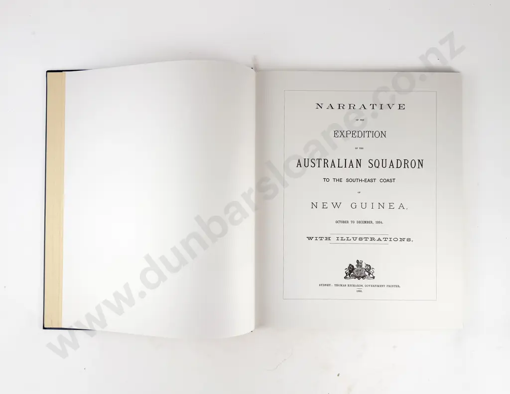 Erskine J E - Narrative of the Expedition of the Australian Squadron To The South East Coast of New Guinea October To December 1884 Image 1++