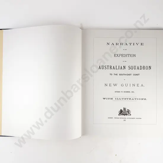 Erskine J E - Narrative of the Expedition of the Australian Squadron To The South East Coast of New Guinea October To December 1884