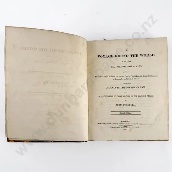 Trunbull John - A Voyage Round The World In The Years 1800 1801 1802 1803 and 1804