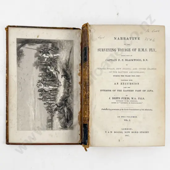 Jukes J Beete - Narrative of the Surveying Voyage Of HMS Fly (2 Volumes)