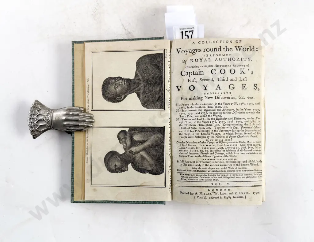 Cook Captain James - A Collection Of Voyages round the World Image 1++