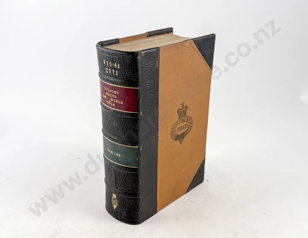 Cook Captain James - The Voyages Of Captain James Cook (2 Vols in 1) Image 1++