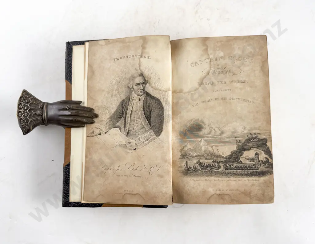 Cook Captain James - The Voyages Of Captain James Cook (2 Vols in 1) Image 1++