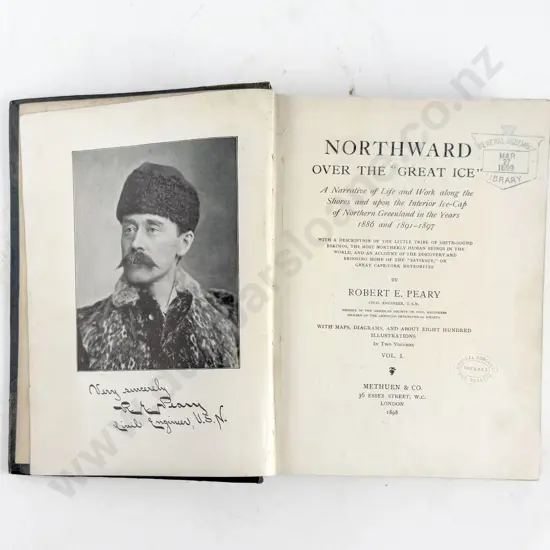 Peary, Robert E., Northward Over The "Great Ice" (2 Volumes)