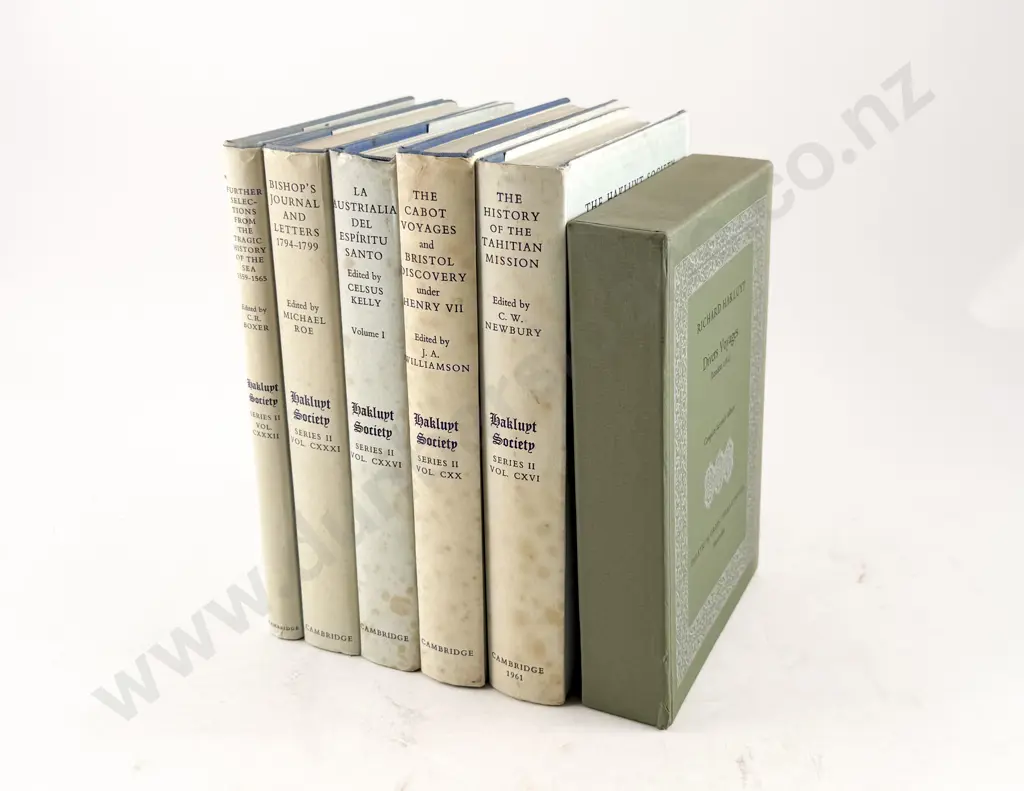 7 Various Hakluyt Society Volumes Image 1++