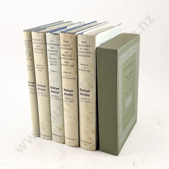 7 Various Hakluyt Society Volumes