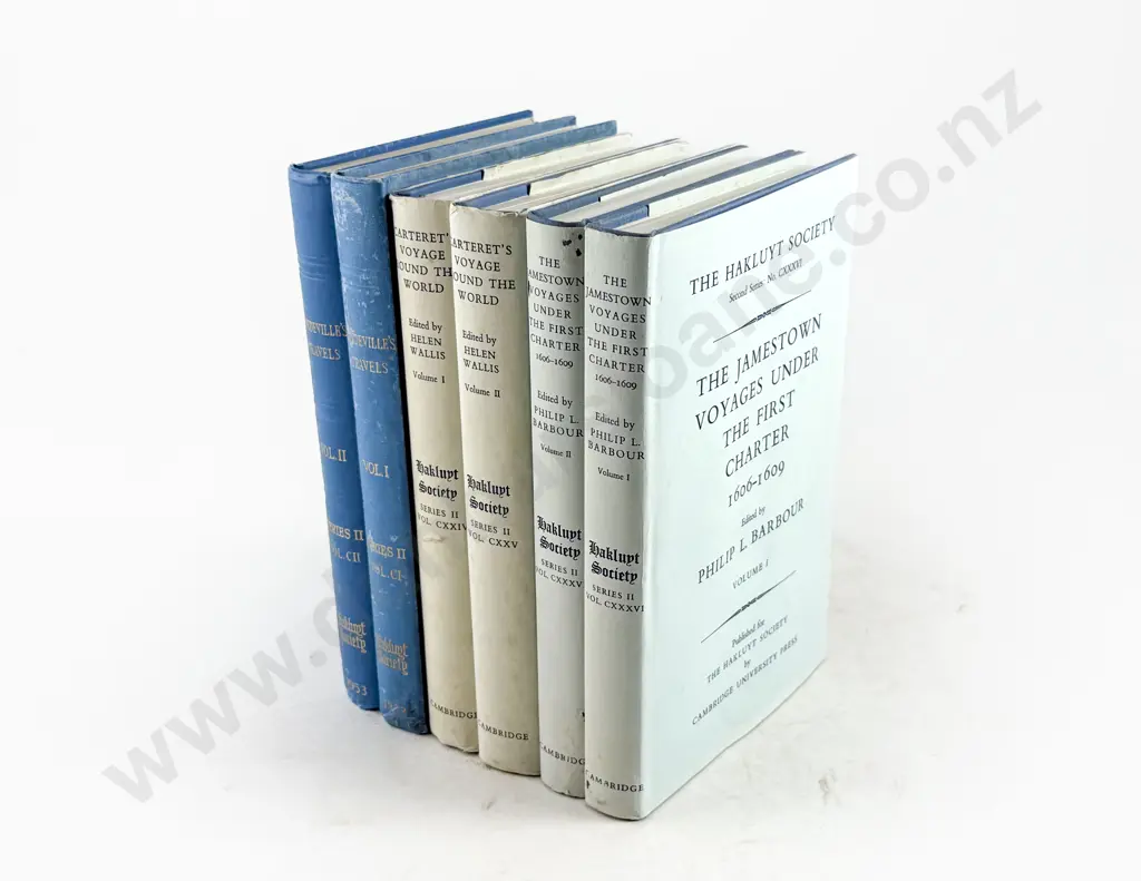 6 Various Hakluyt Volumes Image 1++