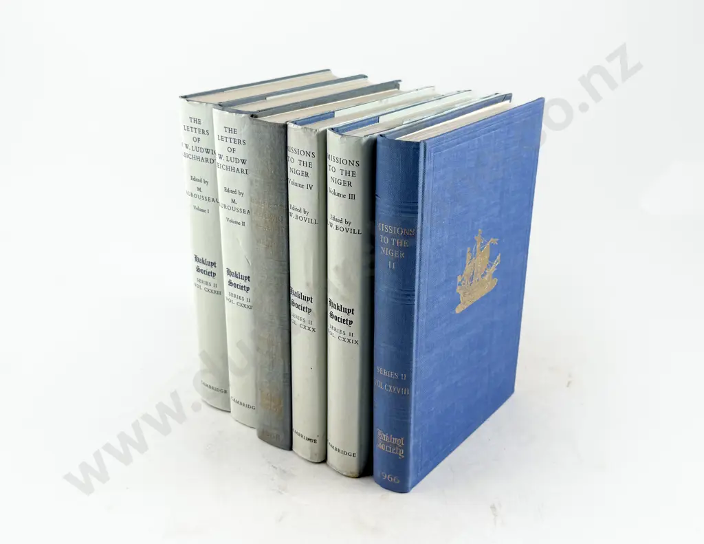 6 Various Hakluyt Volumes Image 1++