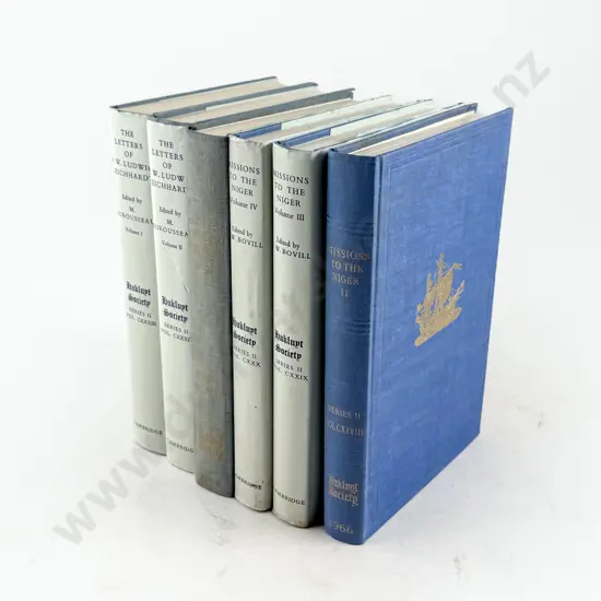 6 Various Hakluyt Volumes