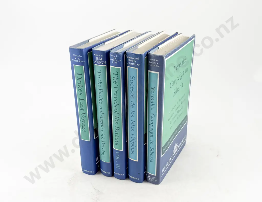 5 Various Hakluyt Society Volumes Image 1++