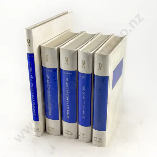 5 Cook Related Volumes From Bibliotheca Australiana