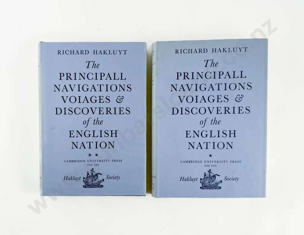 Hakluyt Richard - The Principal Navigations Voiages And Discoveries Of The English Nation (2 Vols) Image 1++