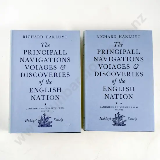 Hakluyt Richard - The Principal Navigations Voiages And Discoveries Of The English Nation (2 Vols)