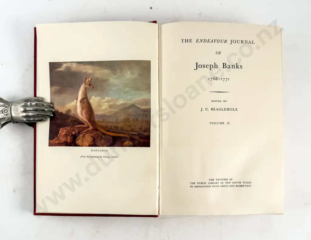 Beaglehole J C - The Endeavour Journals of Joseph Banks 1768-1771 (2 Volumes) Image 1++