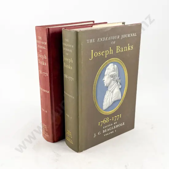 Beaglehole J C - The Endeavour Journals of Joseph Banks 1768-1771 (2 Volumes)