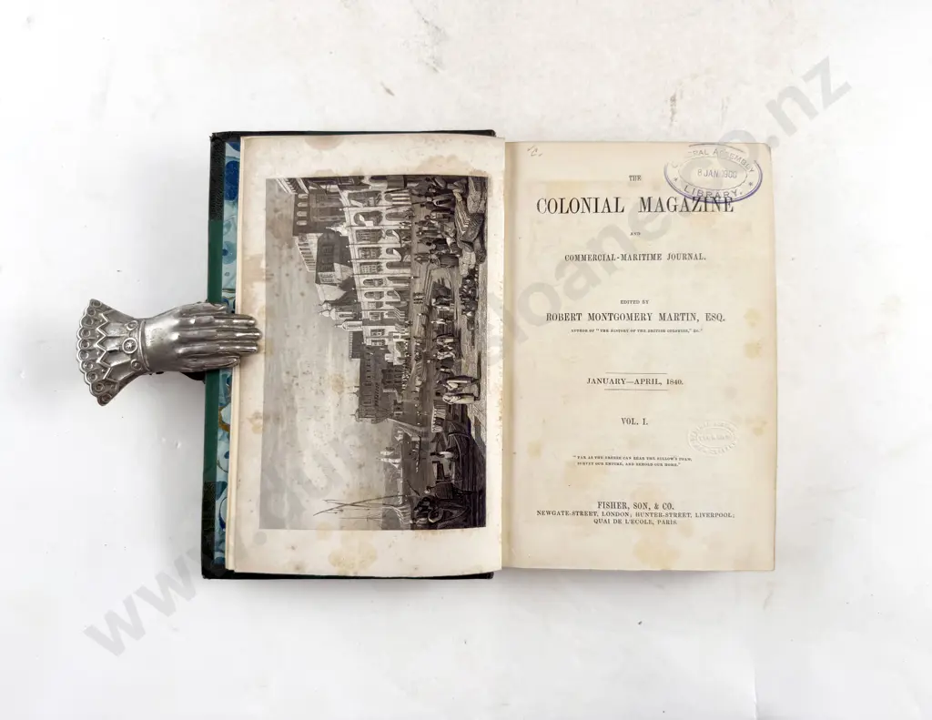 Martin Robert Montgomery - The Colonial Magazine and Commercial Maritime Journal (7 Vols) Image 1++