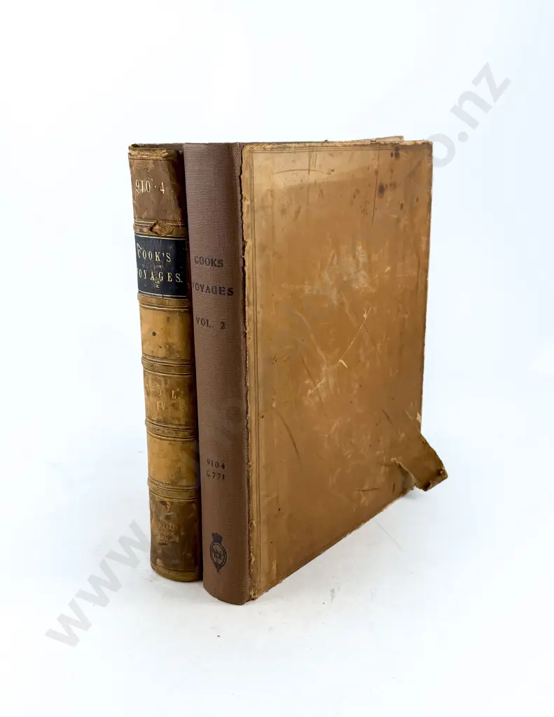 Cook Captain James - A Voyage Towards The South Pole And Round The World (2 Volumes) Image 1++