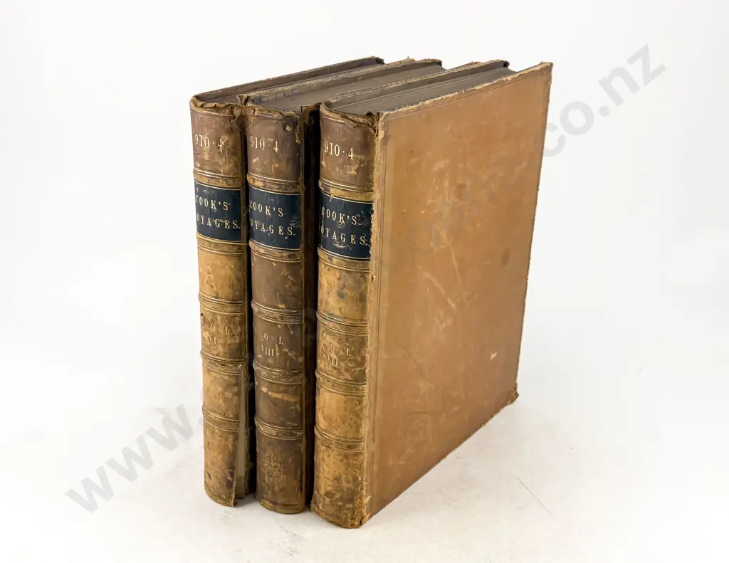 Cook Captain James - A Voyage To The Pacific Ocean (3 Volumes) Image 1++