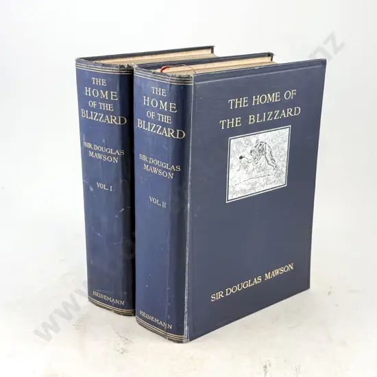 Mawson Sir Douglas - The Home Of The Blizzard (2 Volumes)