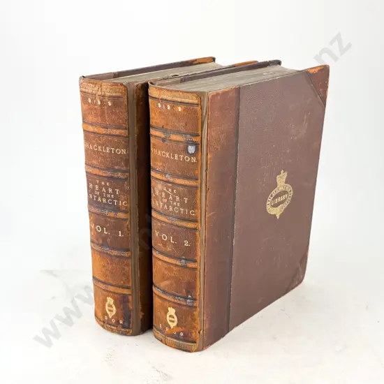 Shackleton E H - The Heart Of The Antarctic (2 Volumes)