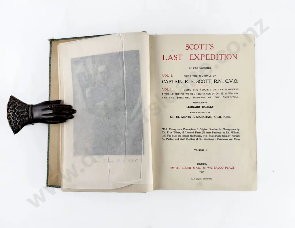Scott Captain R F - Scott's Last Expedition (2 Volumes) Image 1++