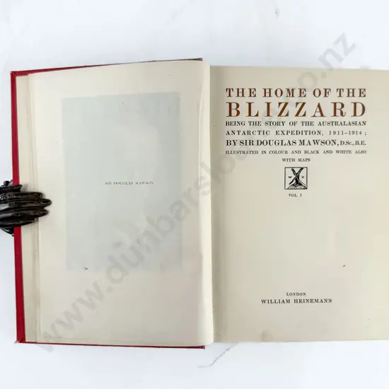 Mawson Sir Douglas - The Home Of The Blizzard (2 Volumes)