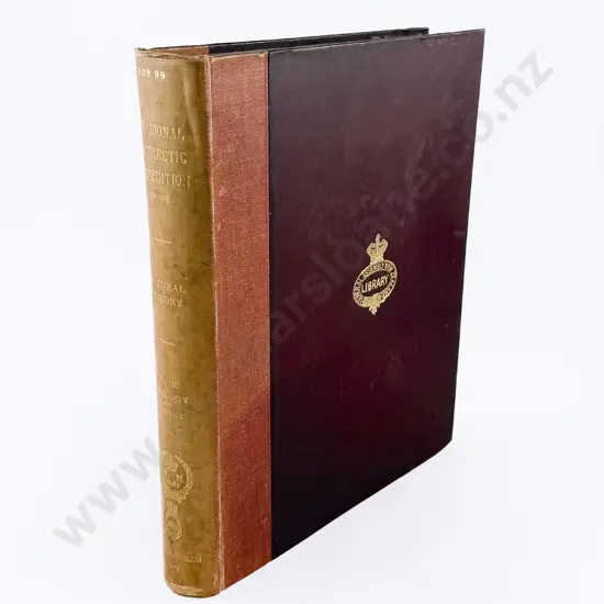 (-) National Antarctic Expedition 1901-1904 Natural History Vol III Zoology