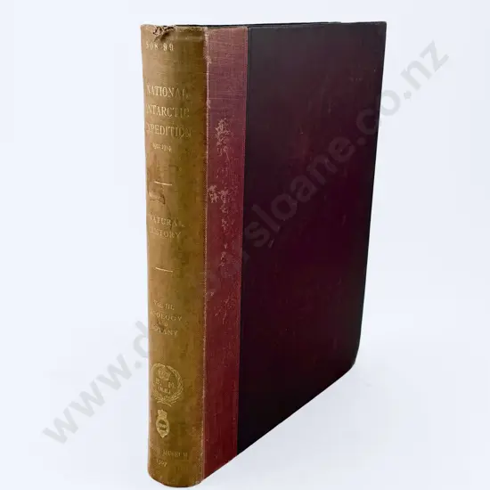 (-) National Antarctic Expedition 1901-1904 Natural History Vol III Zoology And Botany