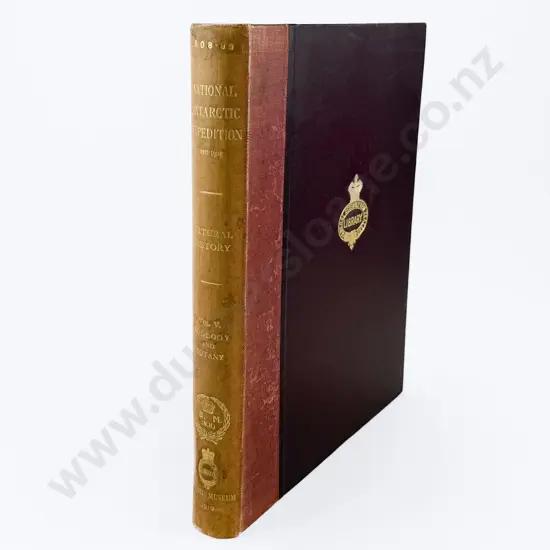 (-) National Antarctic Expedition 1901-1904 Natural History Vol V Zoology And Botany