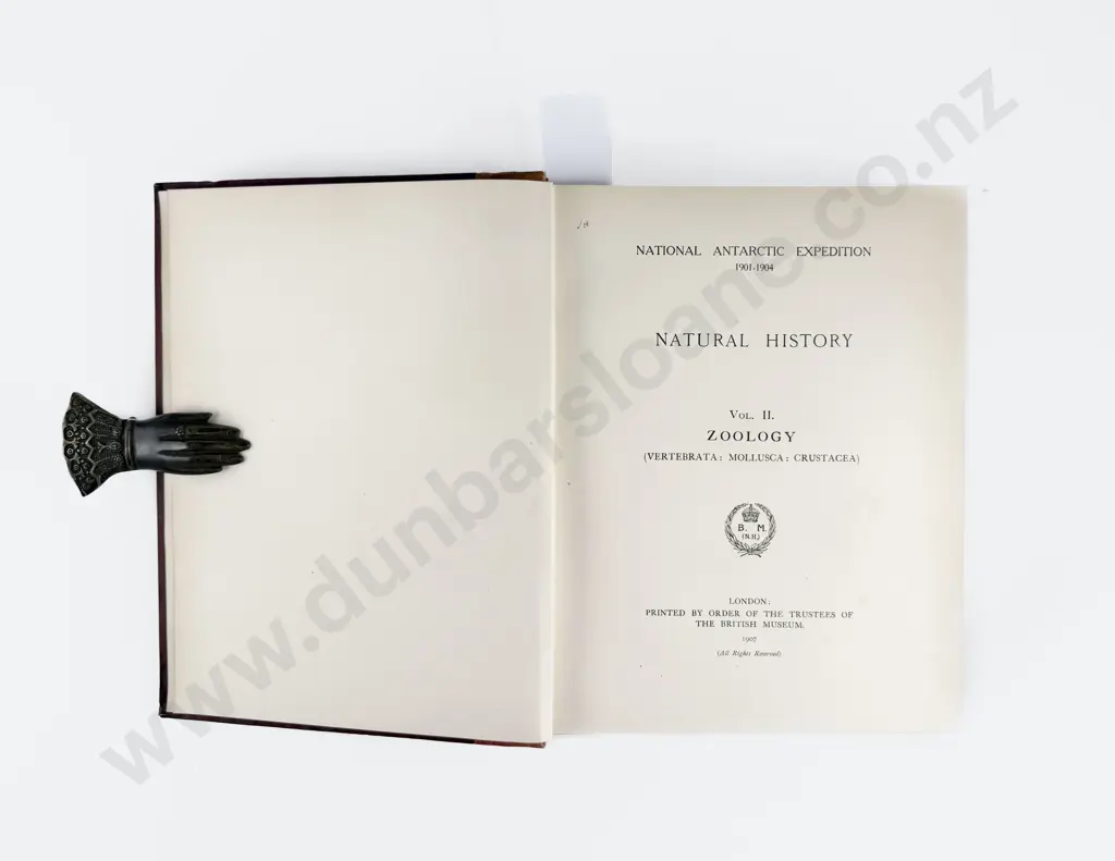 (-) National Antarctic Expedition 1901-1904 Natural History Zoology Image 1++