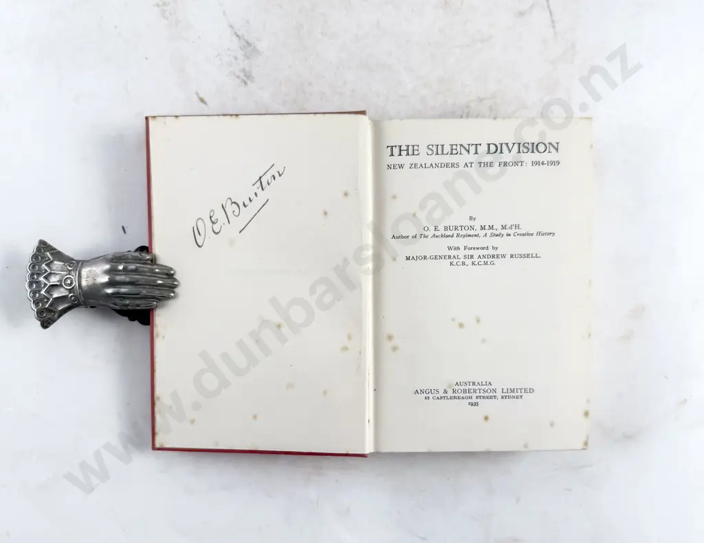 Burton G E - The Silent Division Image 1++