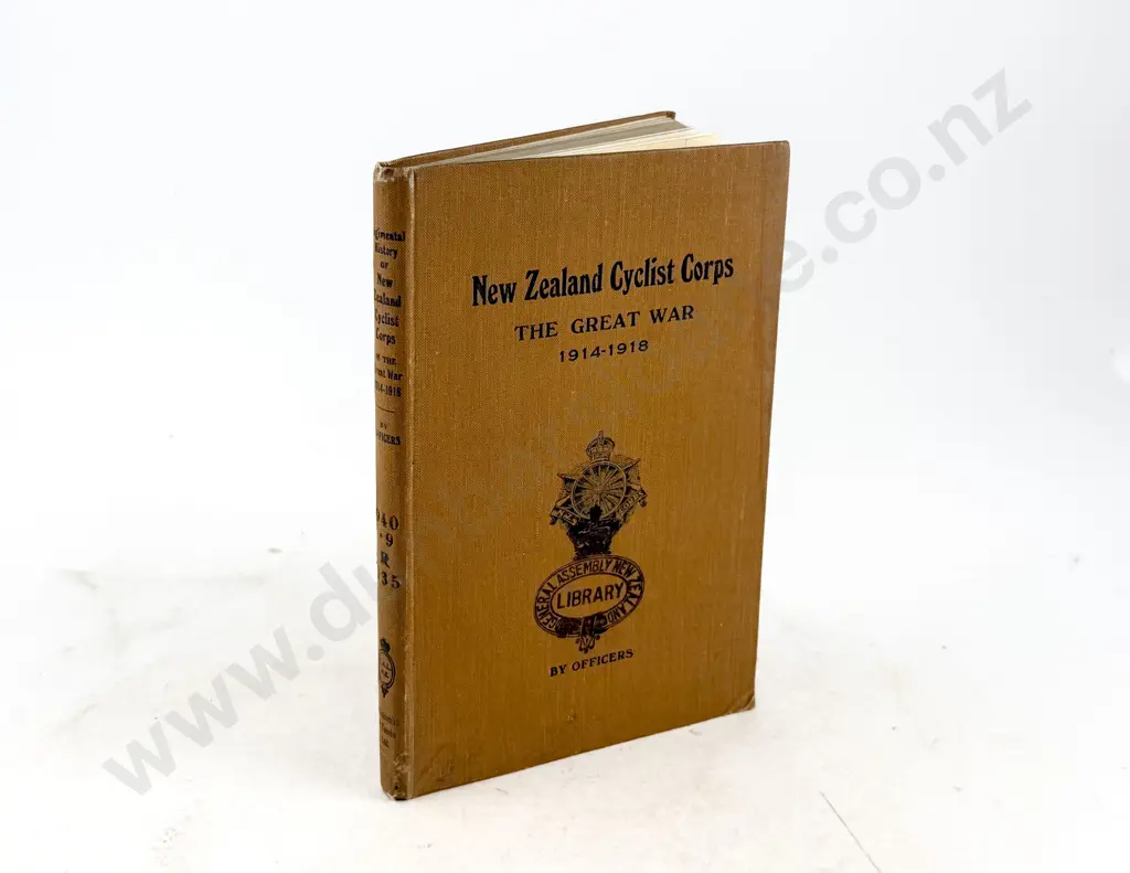 The Officers - Regimental History of New Zealand Cyclist Corps in the Great War 1914-1918 Image 1++