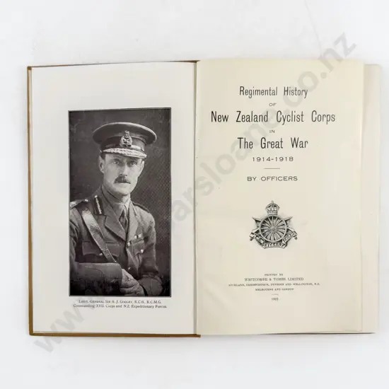 The Officers - Regimental History of New Zealand Cyclist Corps in the Great War 1914-1918