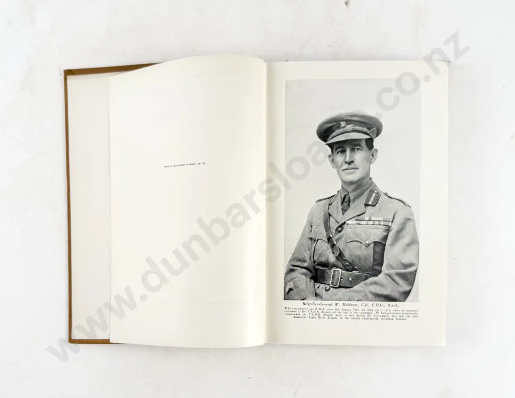 Wilkie Major A H - Official War History of the Wellington Mounted Rifles Regiment 1914-1919 Image 1++