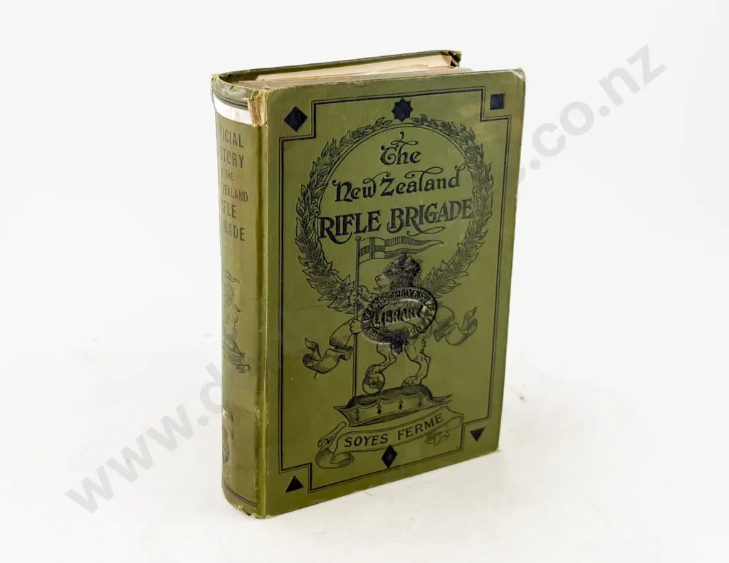 Austin Lieut-Col W S - Official History of the New Zealand Rifle Brigade Image 1++