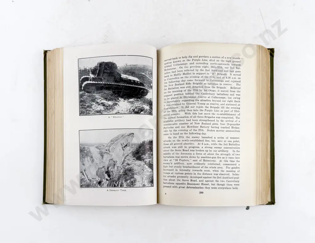 Austin Lieut-Col W S - Official History of the New Zealand Rifle Brigade Image 1++