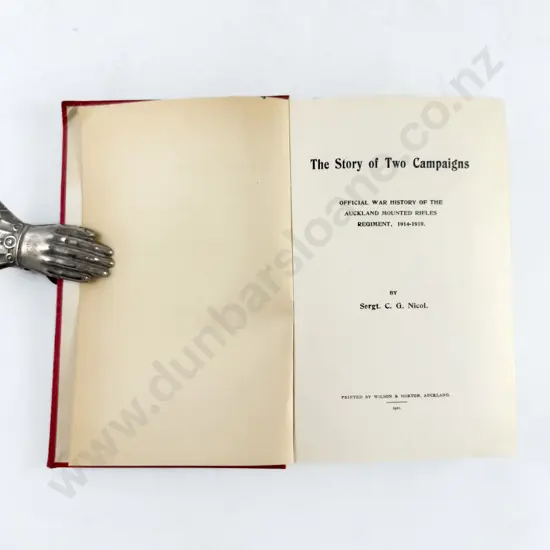 Nicol Sergt C G - The Story Of Two Campaigns