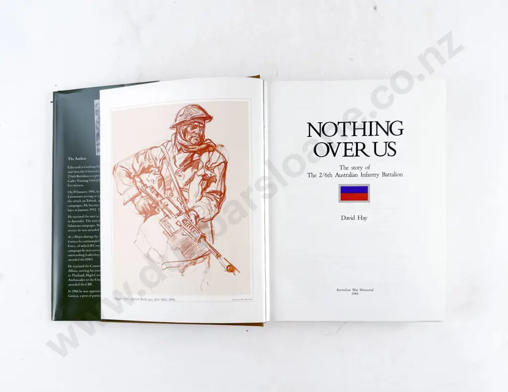 Hay David - Nothing Over Us The story of The 2/6th Australian Infantry Battalion Image 1++