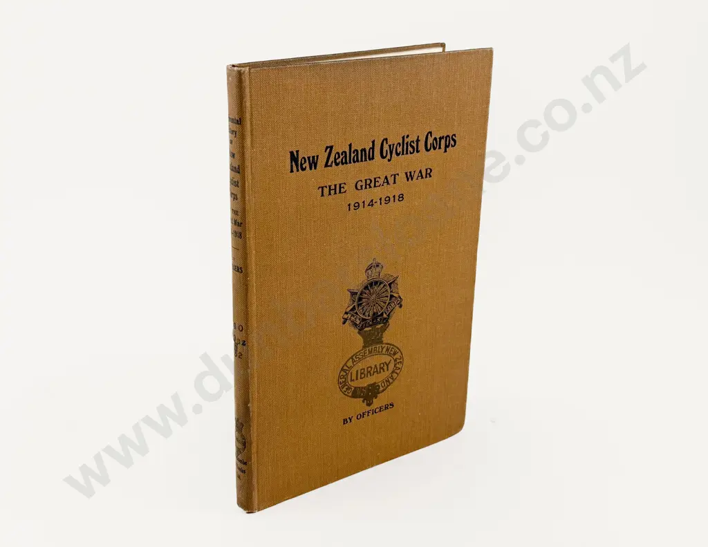 The Officers - Regimental History of New Zealand Cyclist Corps in The Great War 1914-1918 Image 1++