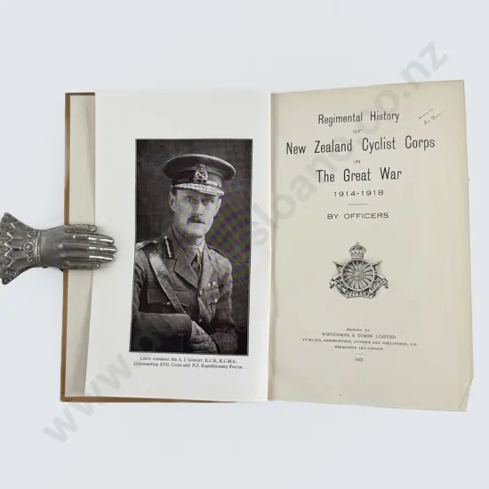 The Officers - Regimental History of New Zealand Cyclist Corps in The Great War 1914-1918