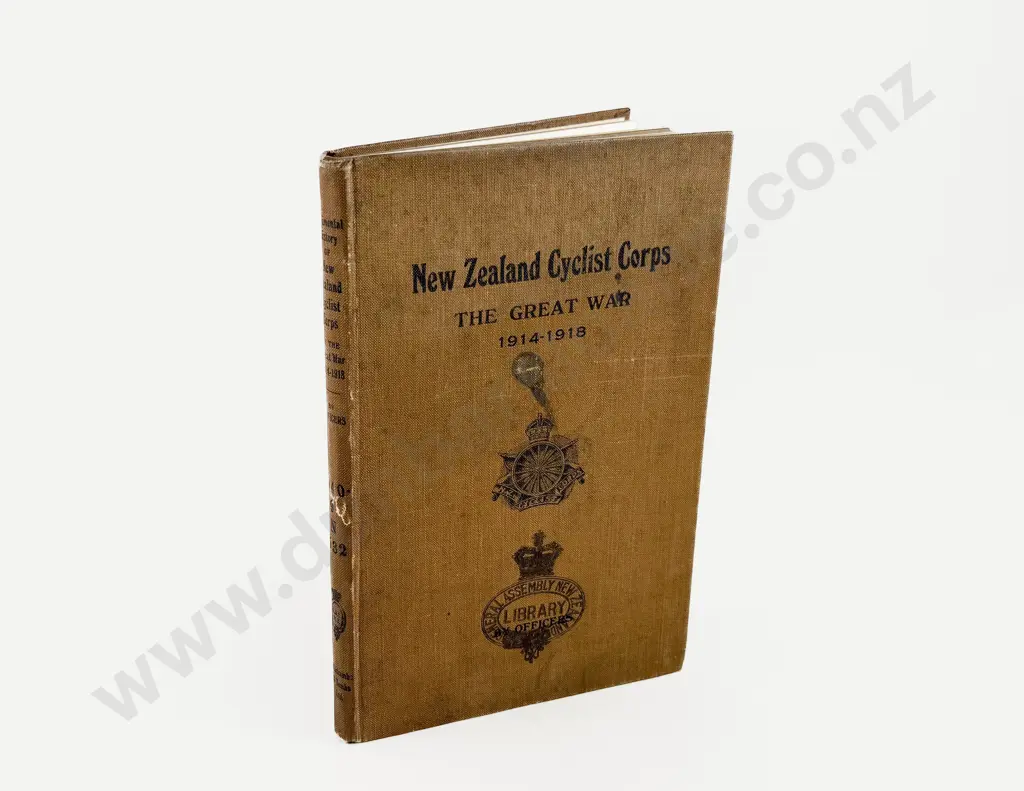 The Officers - Regimental History of New Zealand Cyclist Corps in The Great War 1914-1918 Image 1++