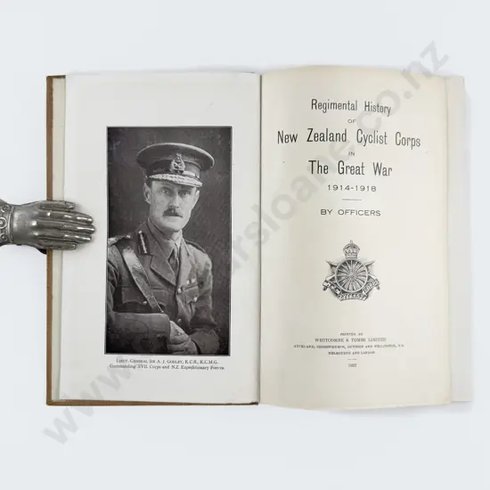 The Officers - Regimental History of New Zealand Cyclist Corps in The Great War 1914-1918