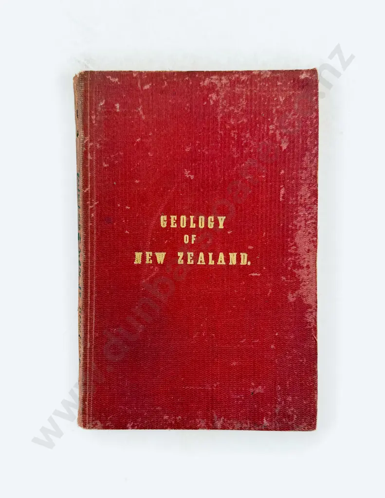Von Hochstetter Dr F & Petermann Dr A - The Geology Of New Zealand Image 1++