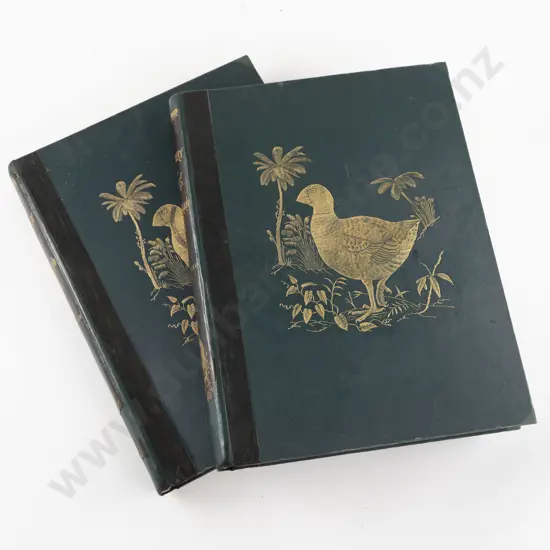 Buller Sir Walter Lawry - A History Of The Birds Of New Zealand (2 Volumes)