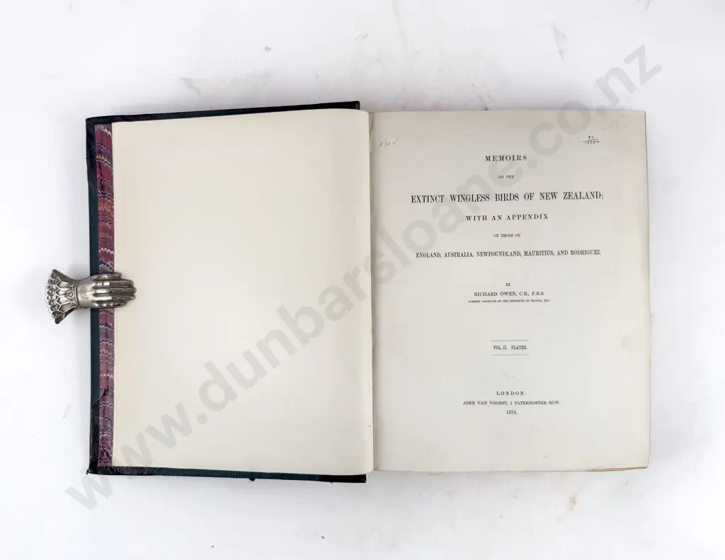 Owen Richard - Memoirs of the Extinct Wingless Birds Of New Zealand (2 Volumes) Image 1++
