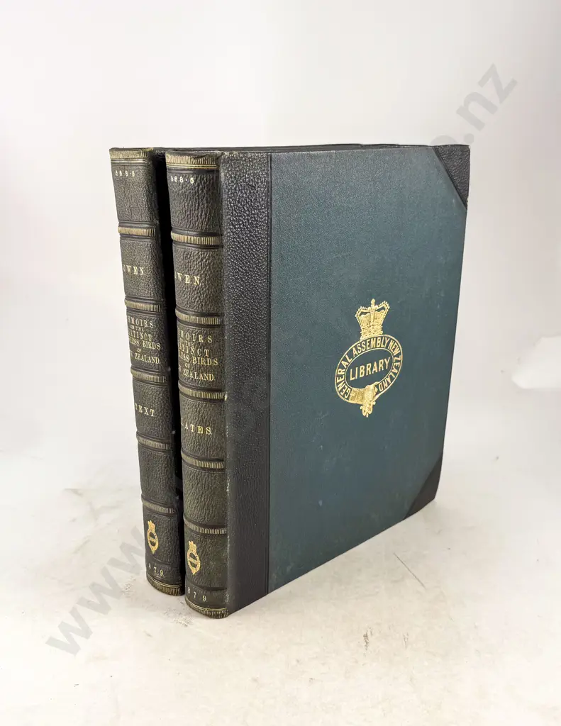 Owen Richard - Memoirs of the Extinct Wingless Birds Of New Zealand (2 Volumes) Image 1++